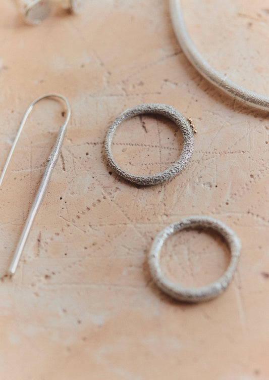 Anello Lindey Tydeman Grain | Argento/Oro
