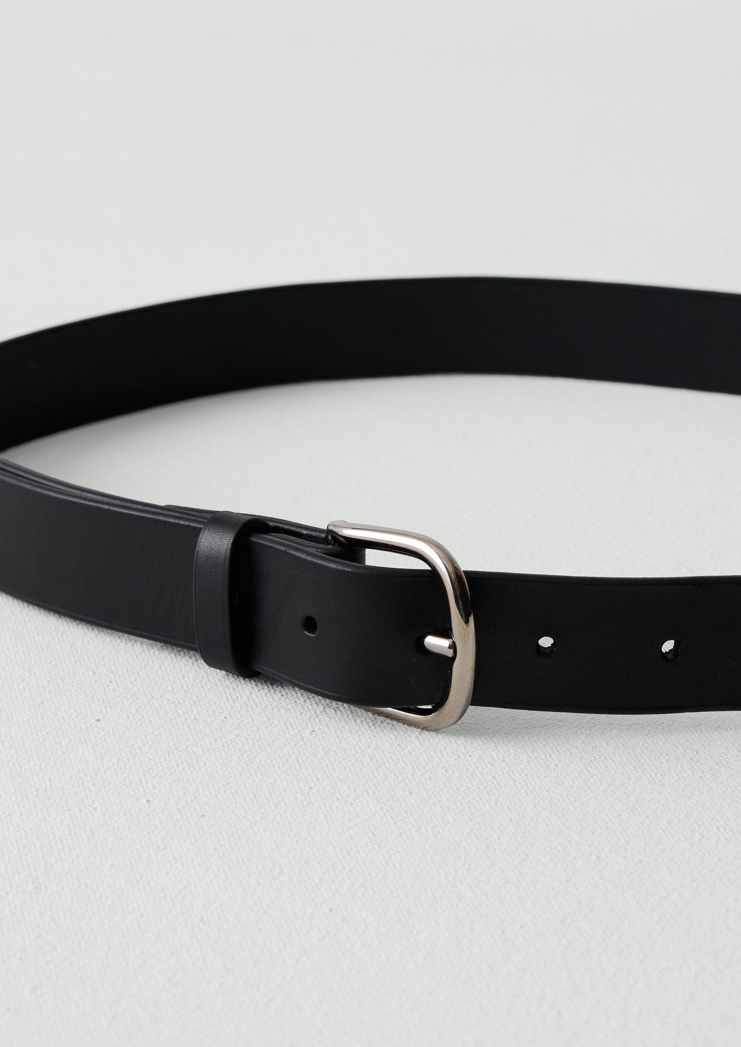 Cintura con fibbia in pelle Laperruque | Nero