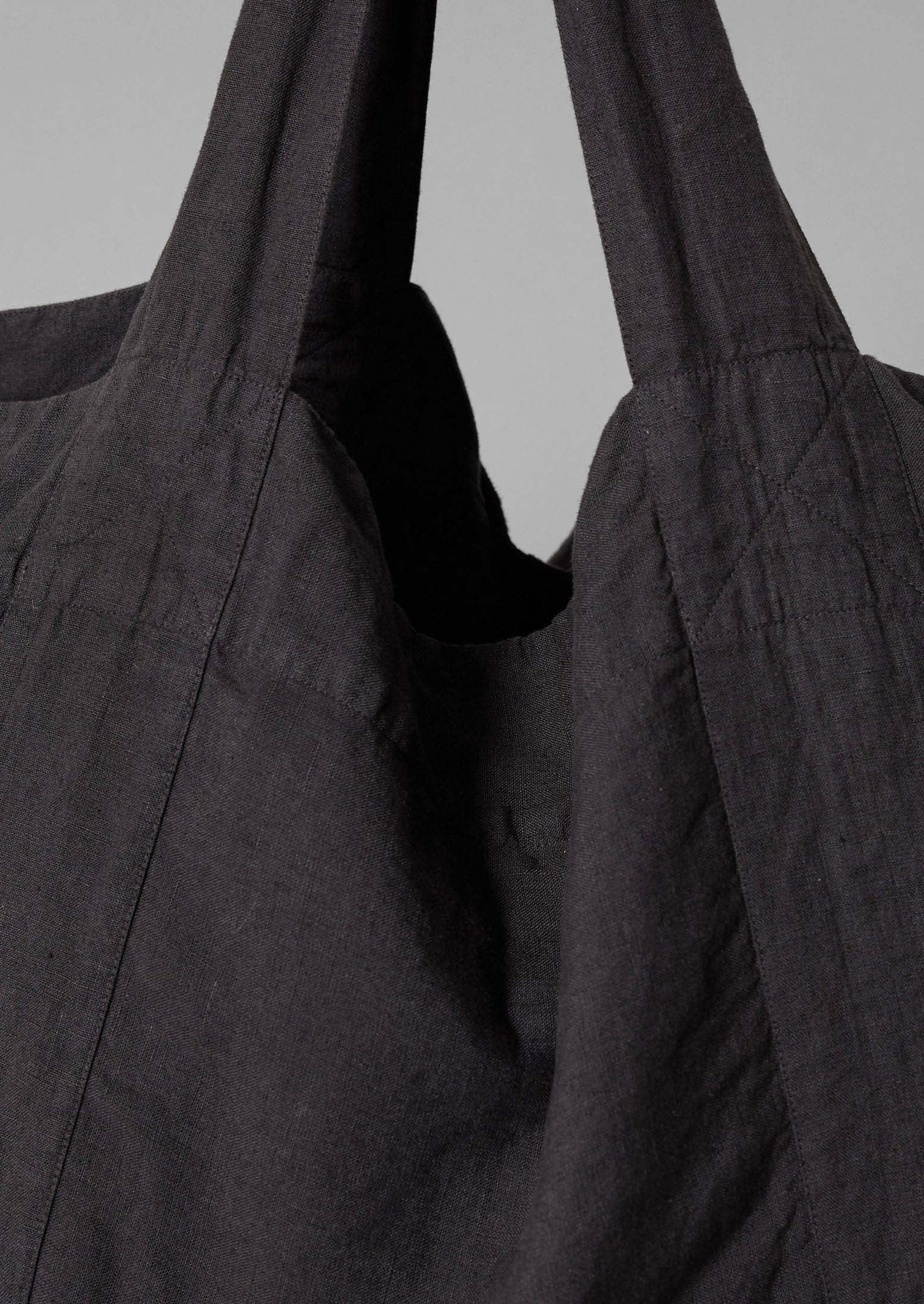 Borsa in lino tinto in capo | Pepe nero