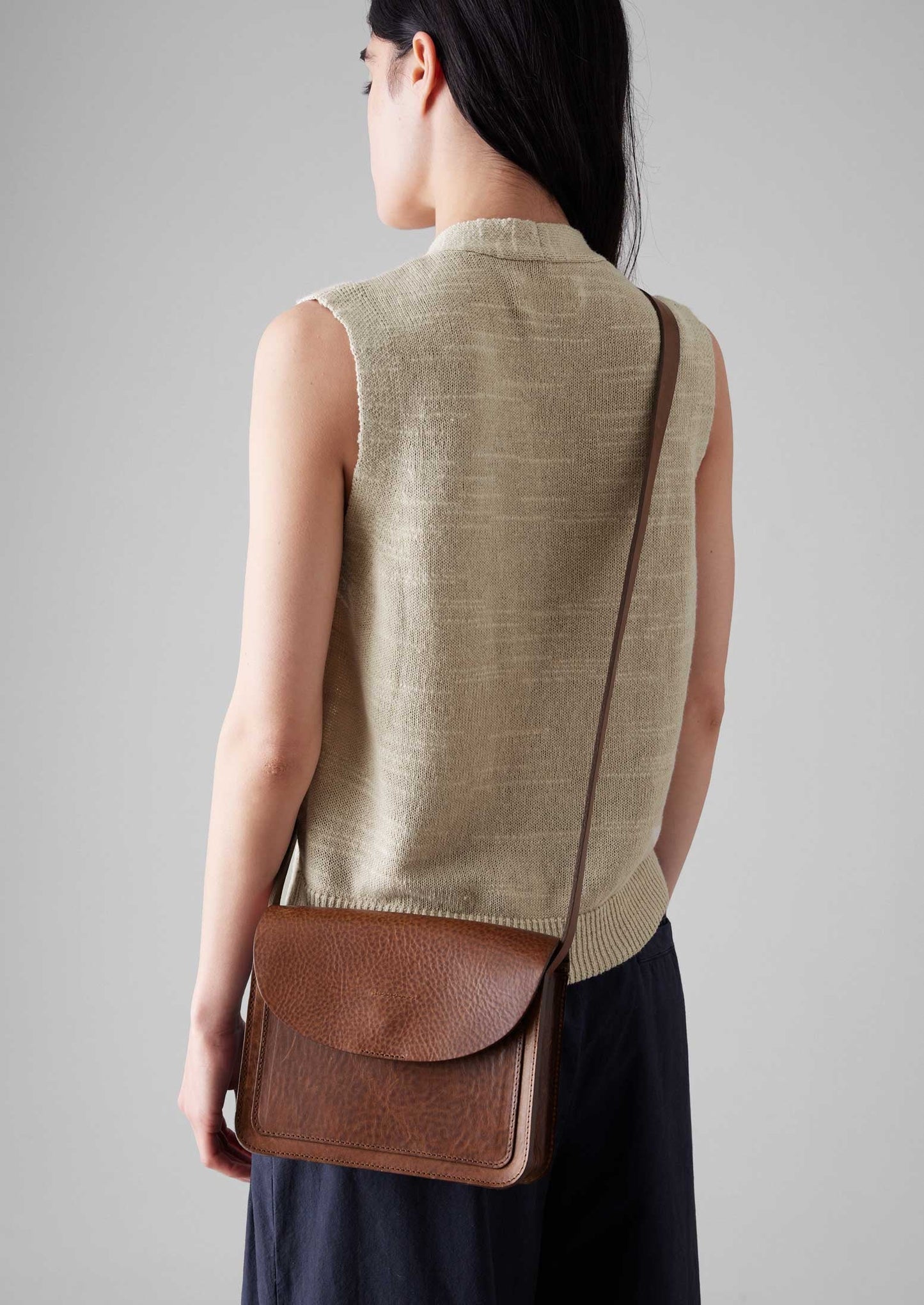 Borsa in pelle Kate Sheridan Hull | Pecan