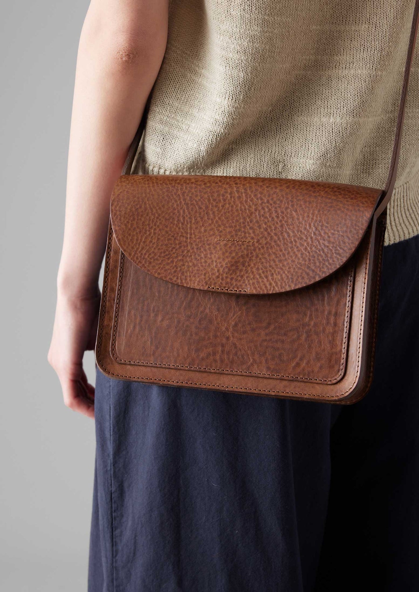 Borsa in pelle Kate Sheridan Hull | Pecan