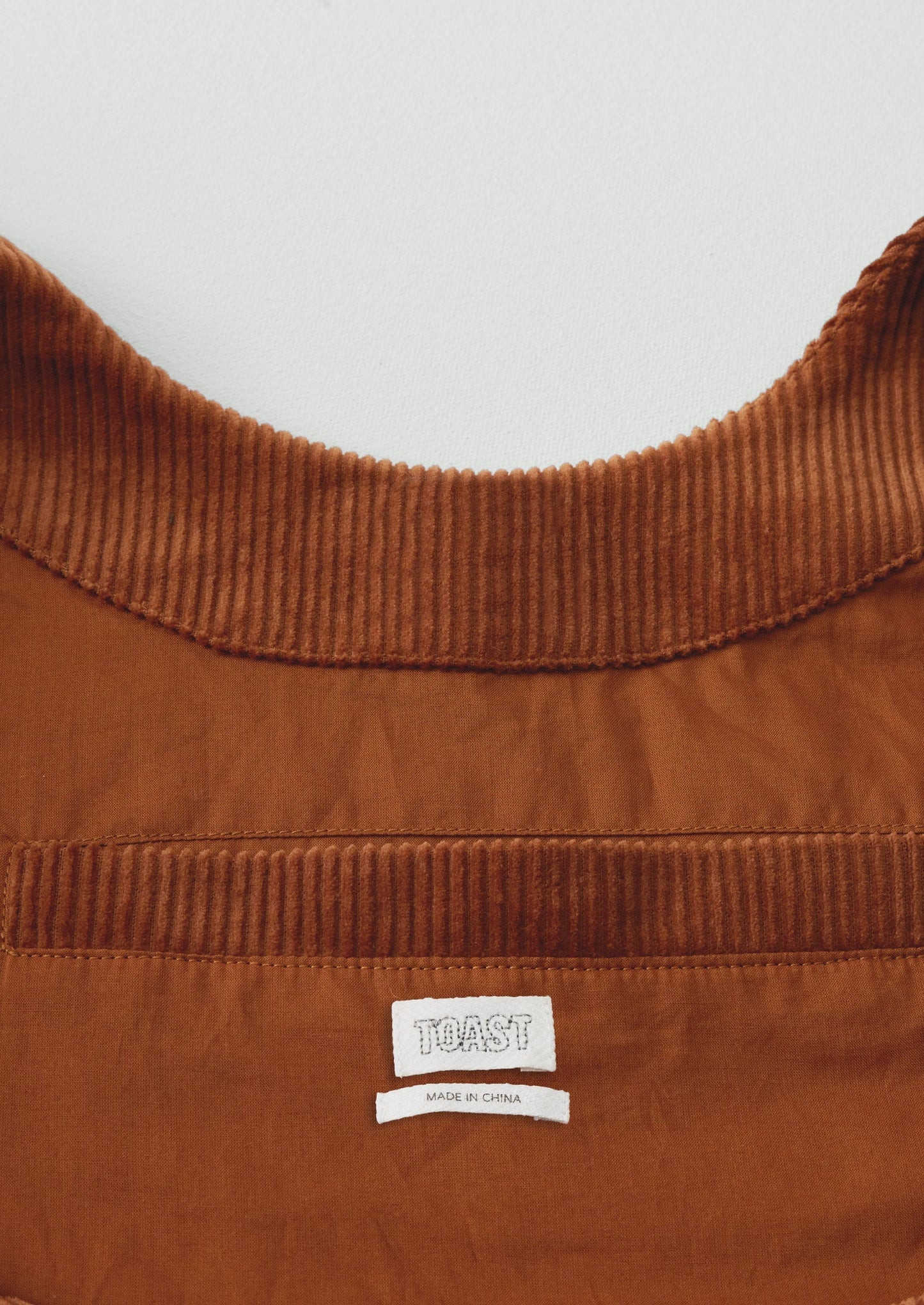 Borsa con nodo in cordoncino di cotone | Terra di Siena bruciata