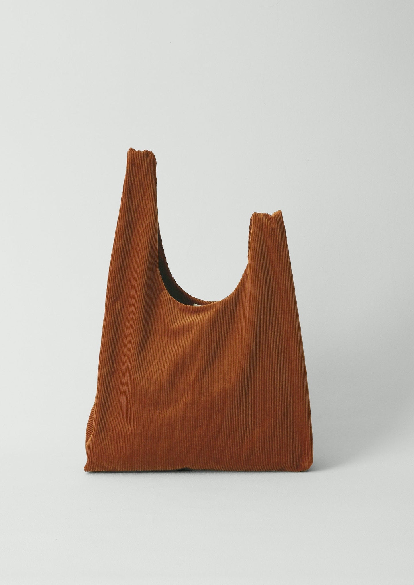 Borsa con nodo in cordoncino di cotone | Terra di Siena bruciata