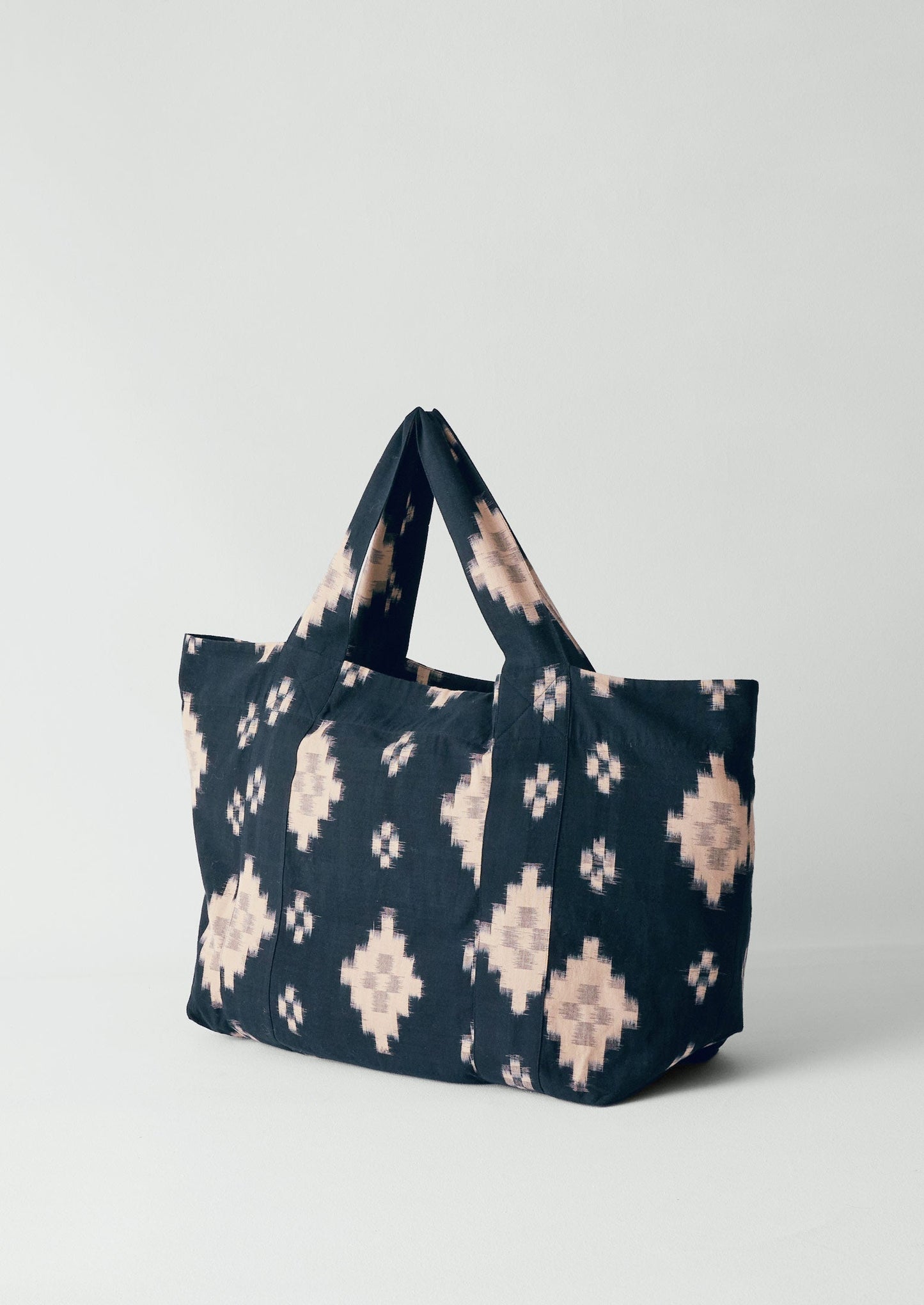 Borsa Fugue Ikat | Mezzanotte/Sabbia