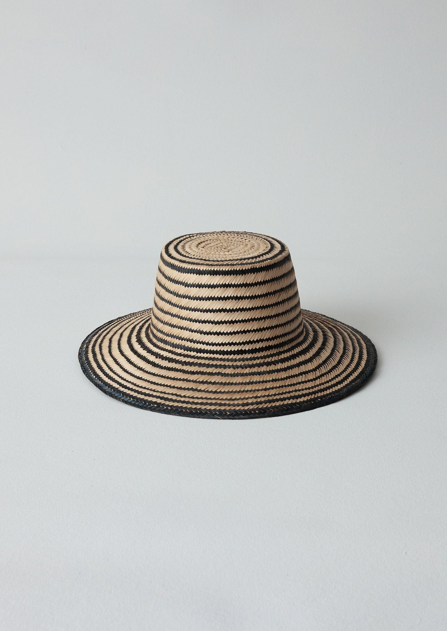 Cappello di paglia Guanabana | Nero/Naturale