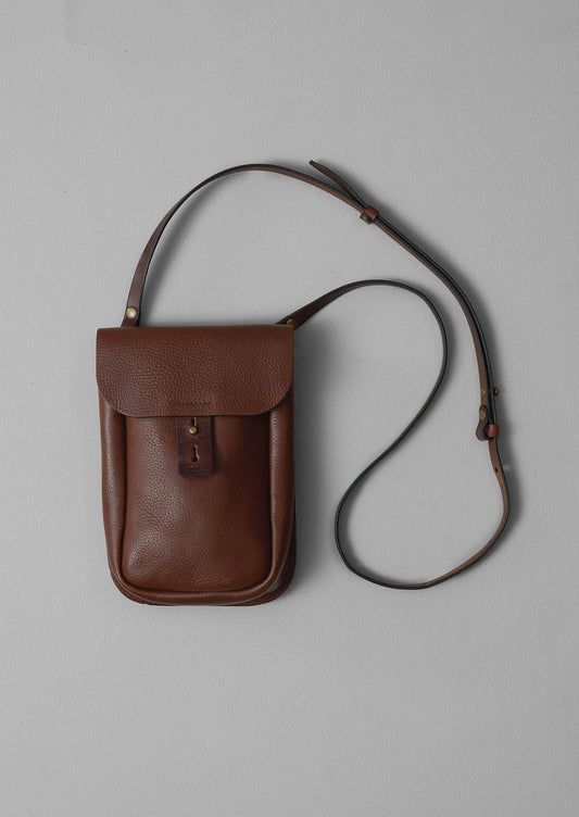 Borsa da lavoro in pelle Bleu De Chauffe | Marrone chiaro