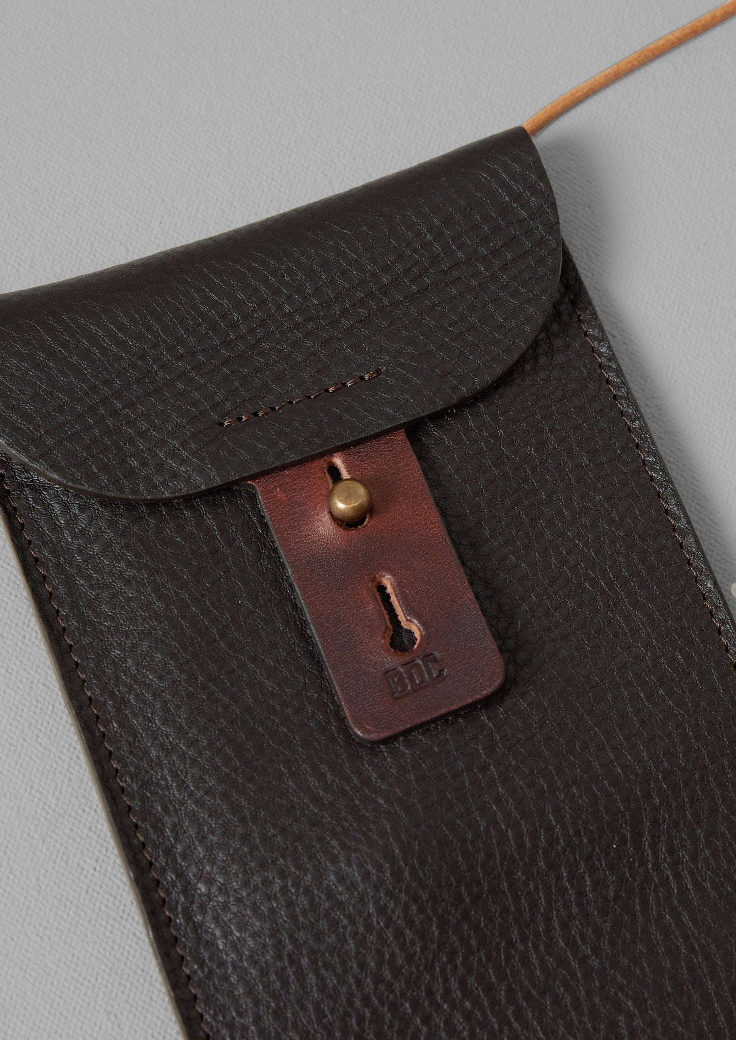 Custodia in pelle Bleu De Chauffe | Marrone Marrone