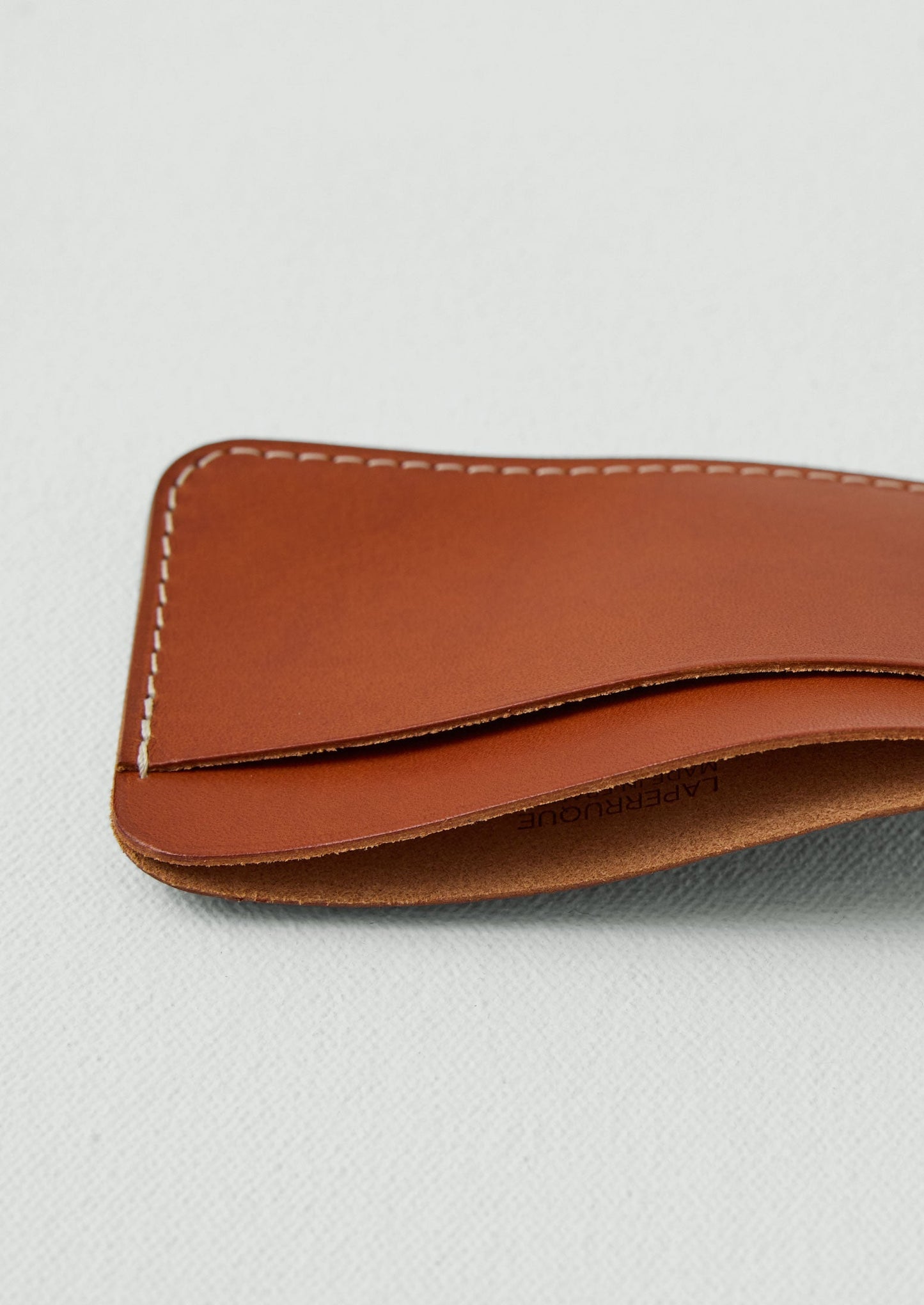 Porta carte di credito in pelle Laperruque | Whiskey