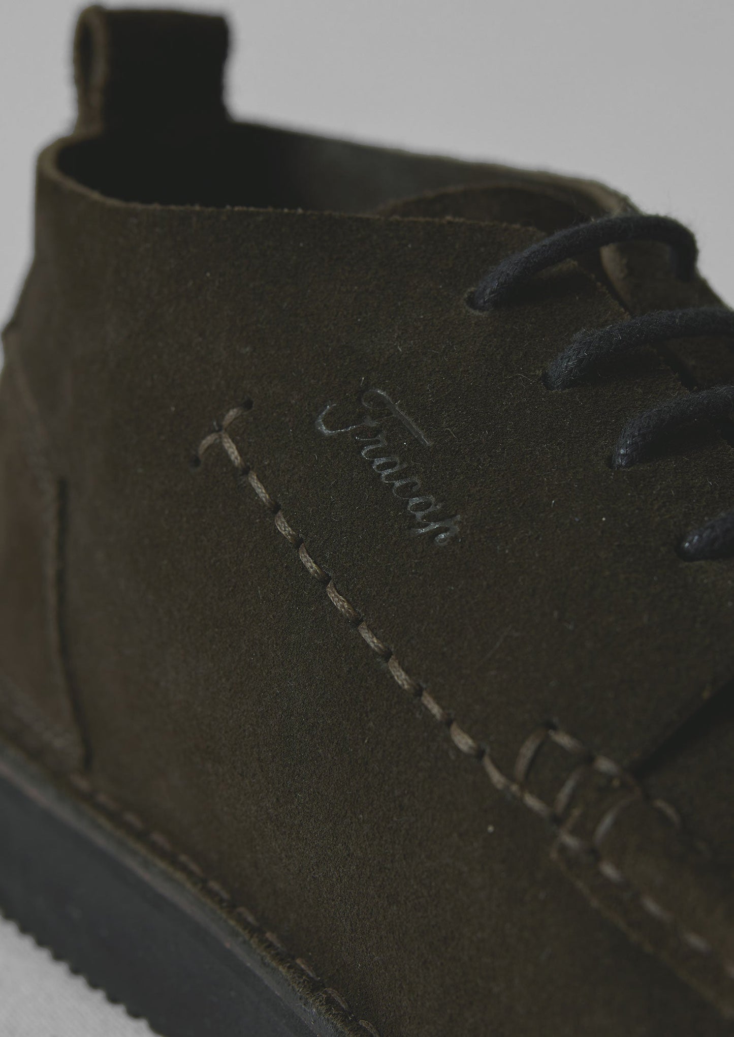Scarpe da campeggio in pelle scamosciata Fracap | Oliva