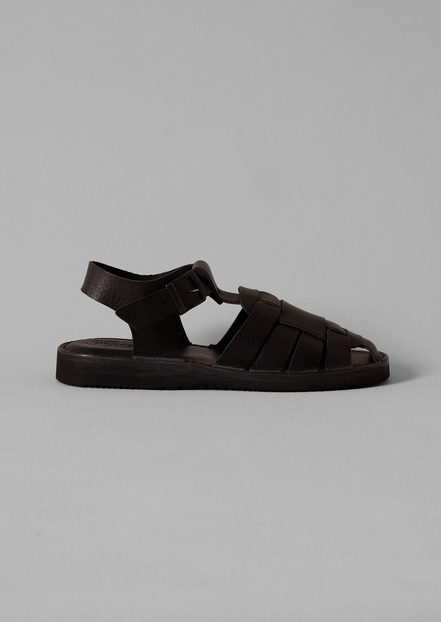 Sandali in pelle Fracap | Nero