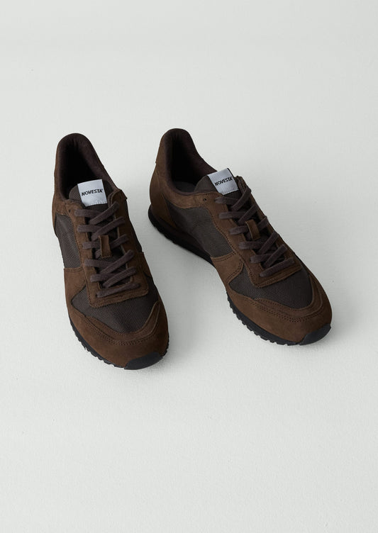 Scarpe da ginnastica Novesta Marthon Runner | Cioccolato amaro