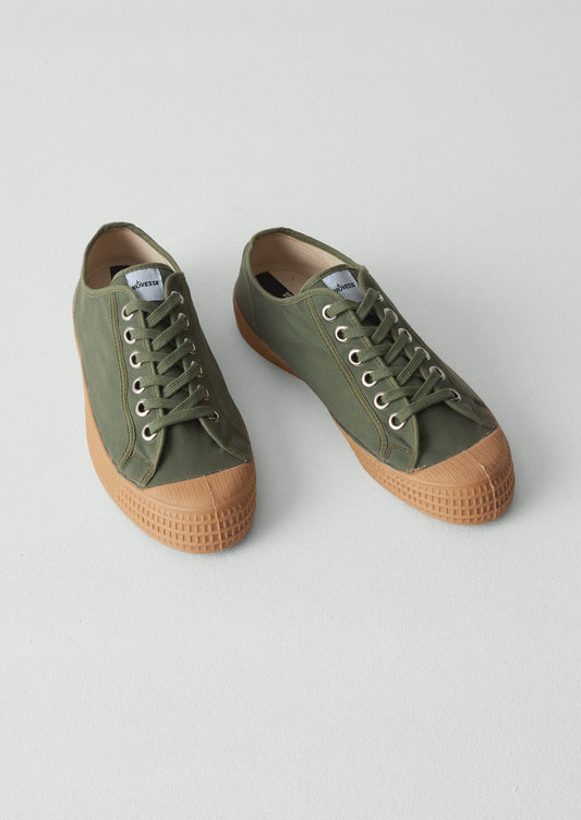 Sneakers in cotone cerato Novesta Star Master | Salvia