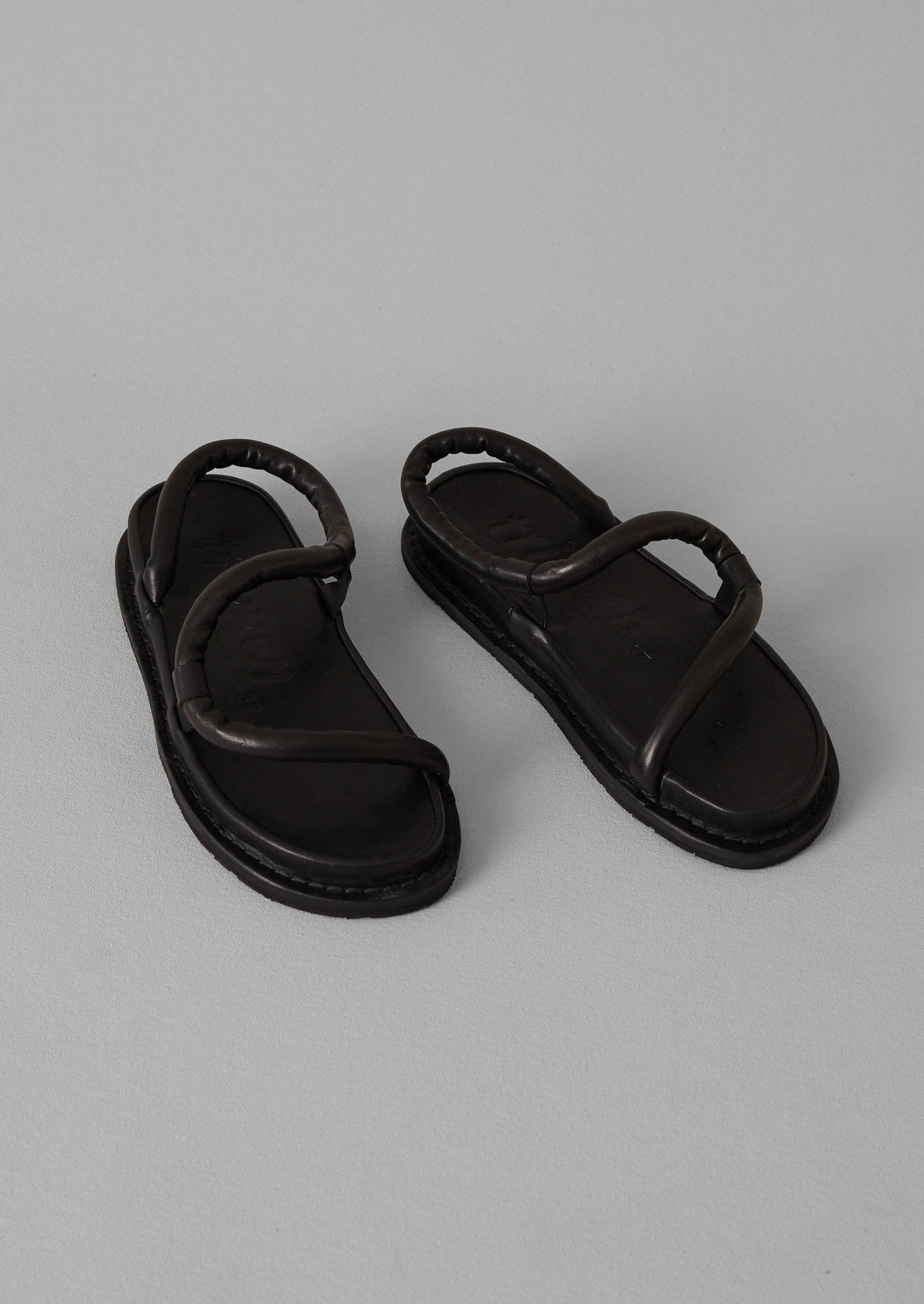 Sandali Trippen ZigZag in pelle | Nero