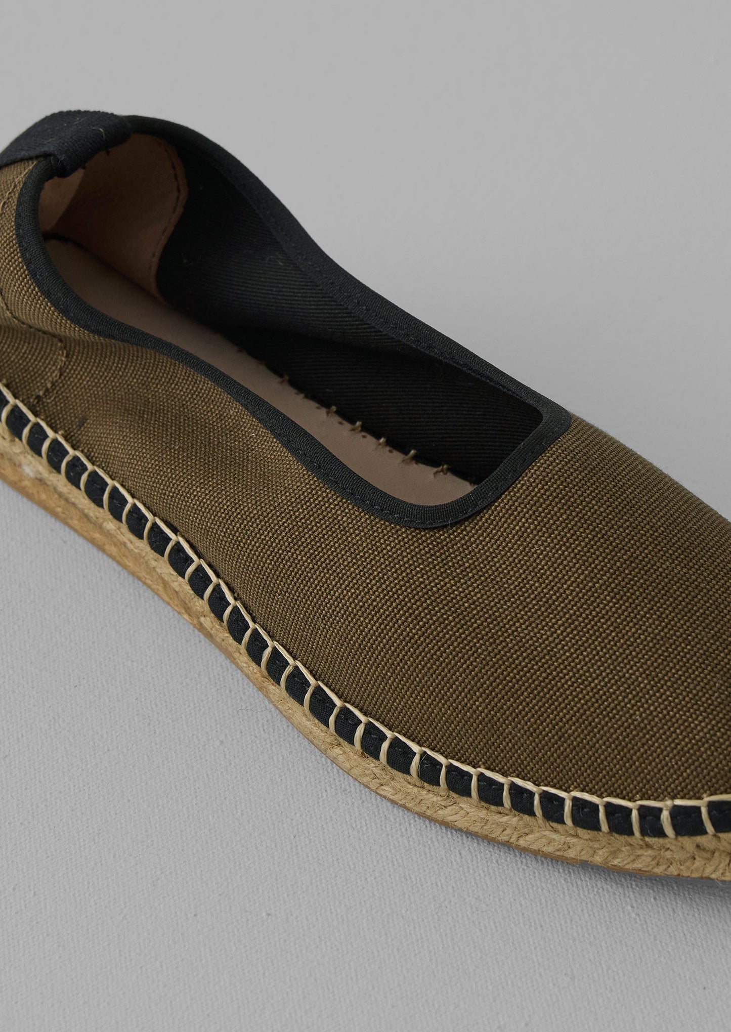 Espadrillas in cotone riciclato Naguisa | Oliva