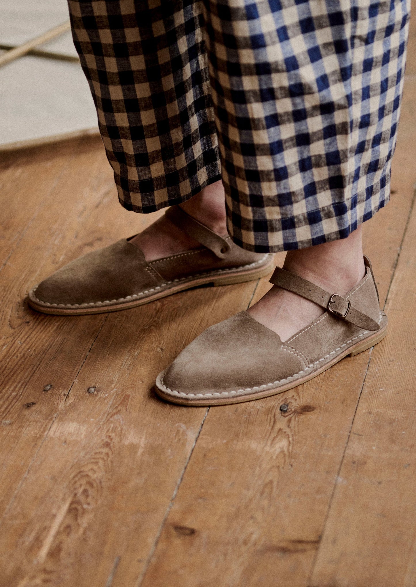 Scarpe Steve Mono Artisan in pelle scamosciata con fibbia | Talpa