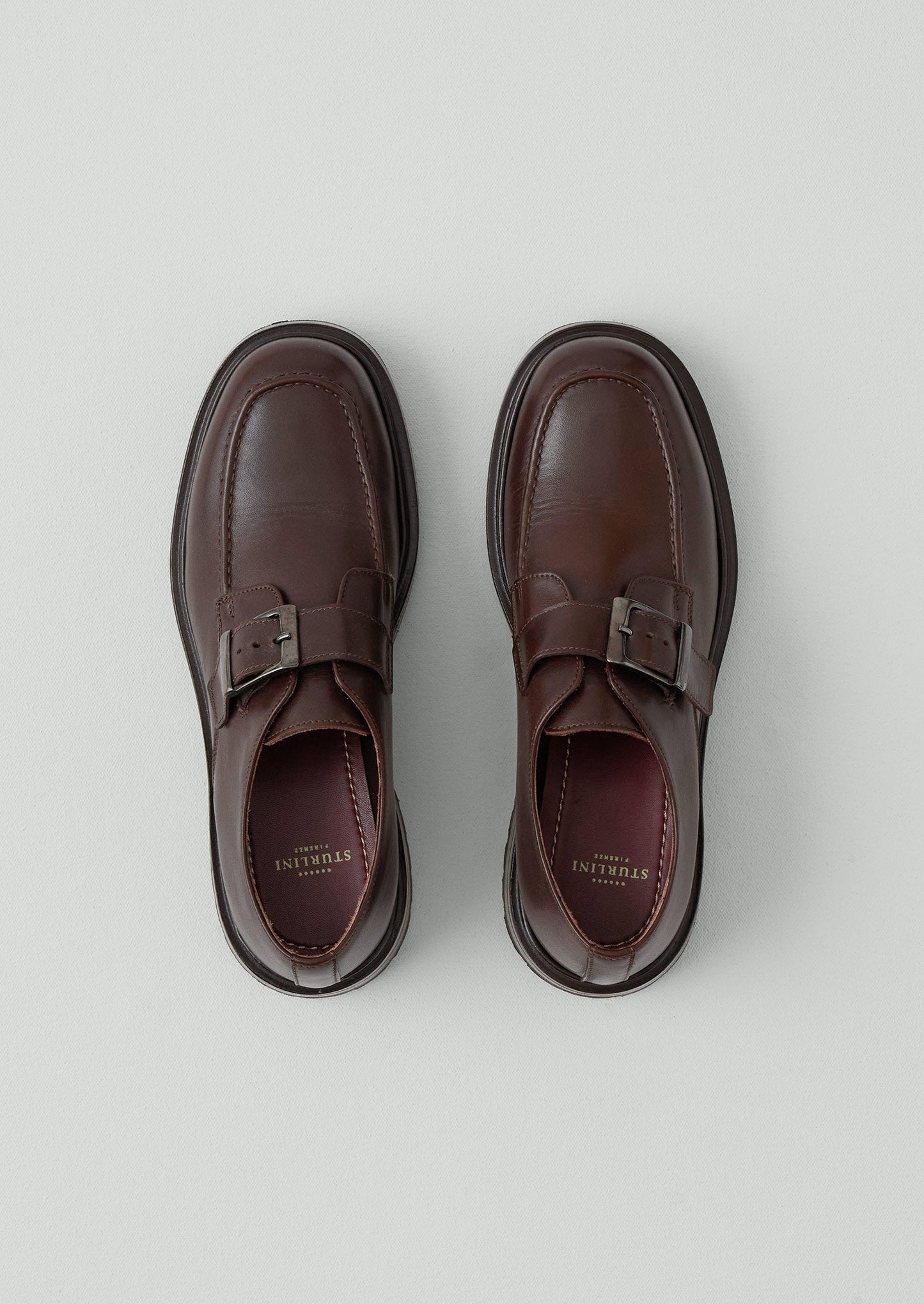 Scarpe Monk Strap Sturlini | Marrone scuro