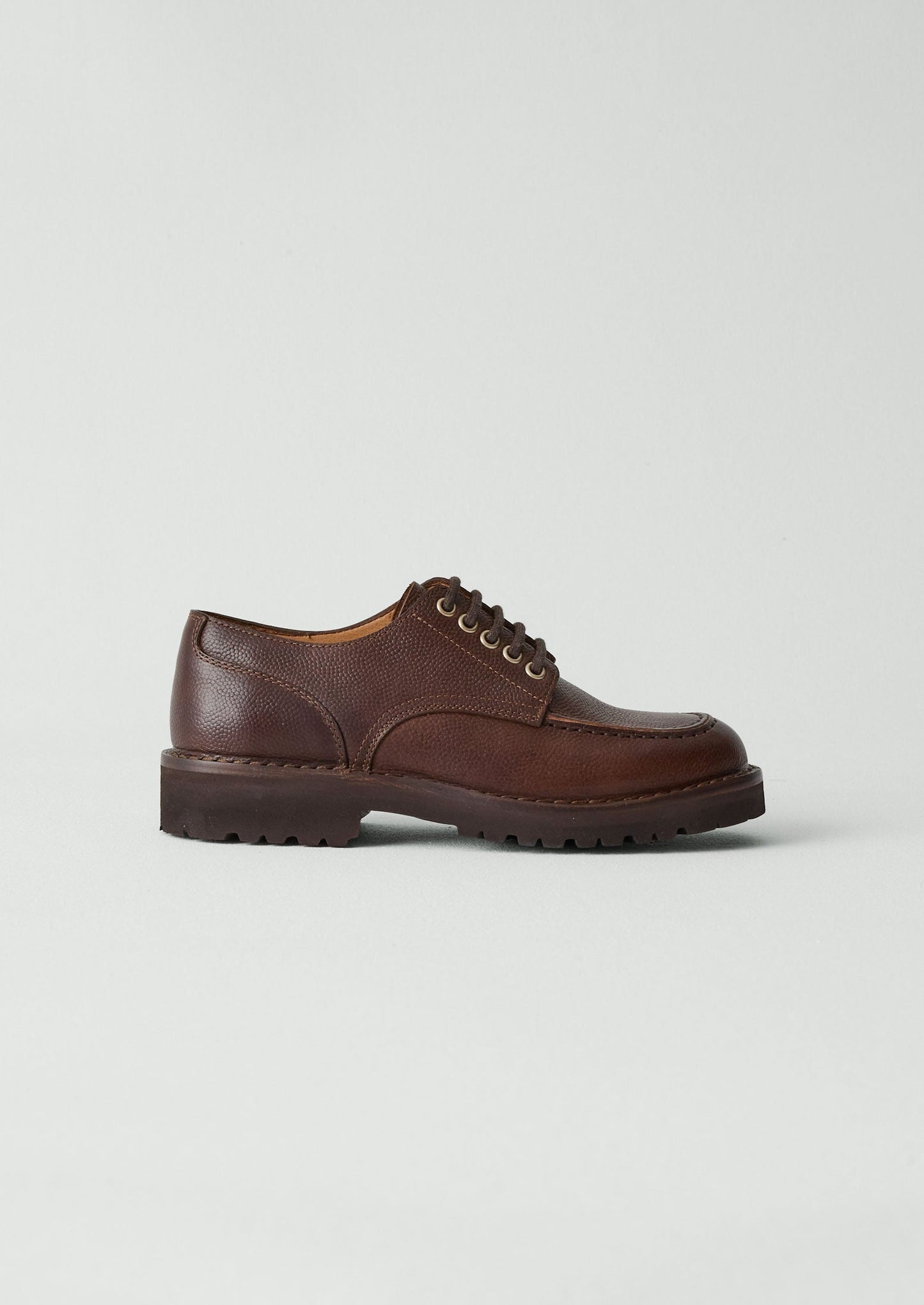 Scarpe da postino in pelle Fracap | Marrone scuro