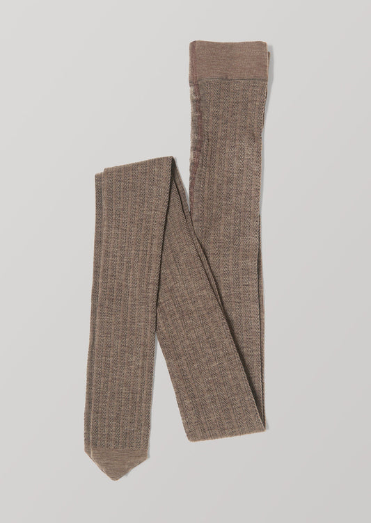 Collant a spina di pesce Swedish Stockings | Marrone