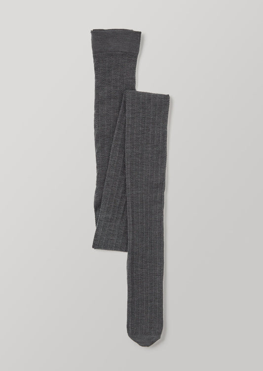 Collant a spina di pesce Swedish Stockings | Antracite Melange