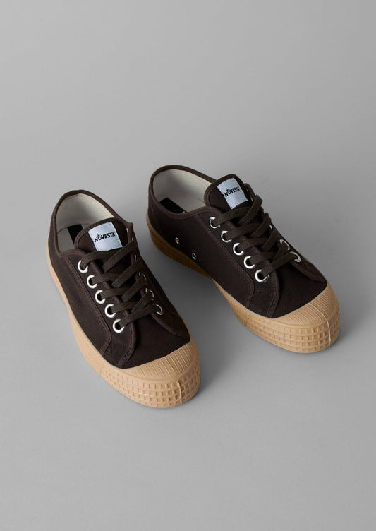 Novesta Star Master Plimsolls | Marrone scuro