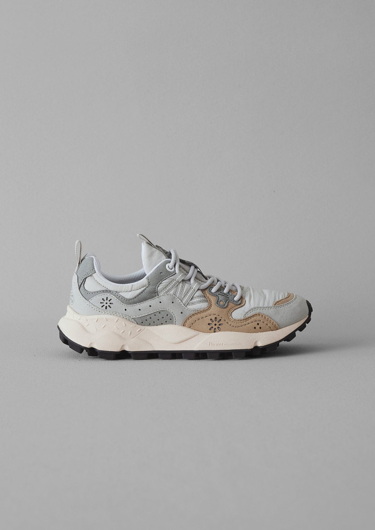 Sneakers Flower Mountain Yamano Kaiso | Grigio chiaro