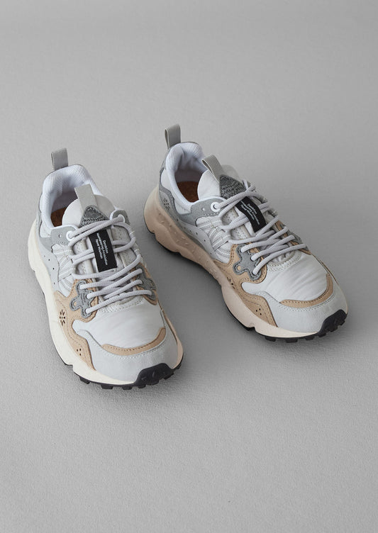 Sneakers Flower Mountain Yamano Kaiso | Grigio chiaro