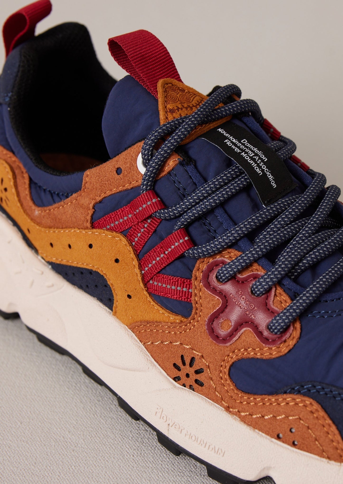 Scarpe da ginnastica Flower Mountain Yamano Kaiso | Indaco/Zenzero