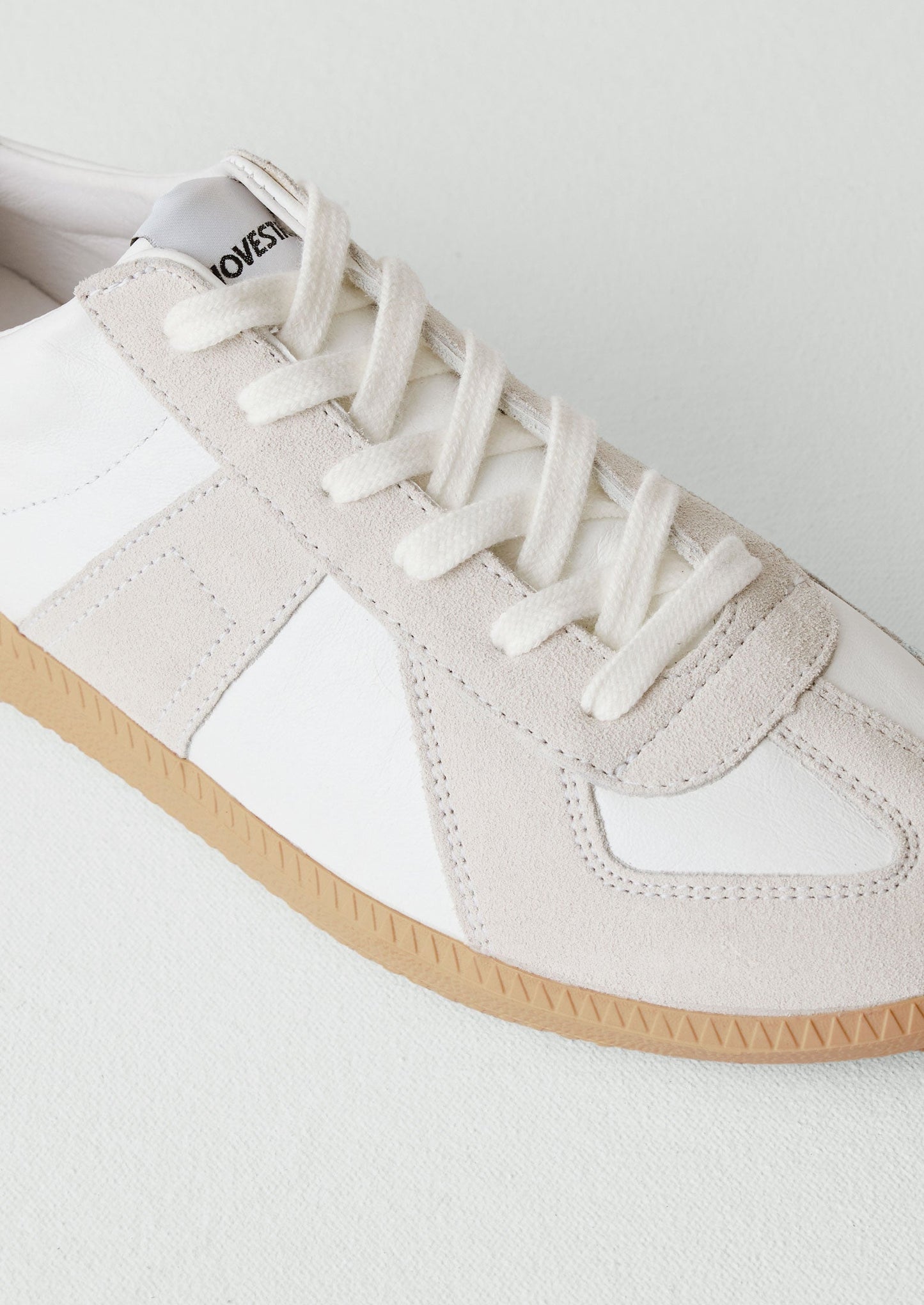 Scarpe da ginnastica in pelle Novesta Gat | Ecru