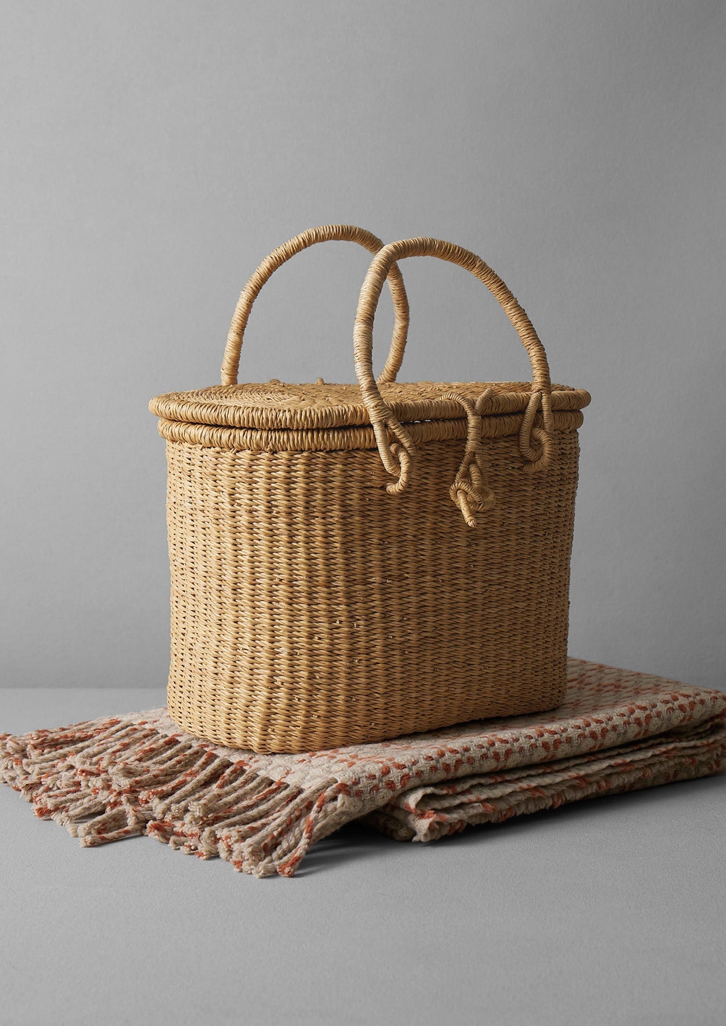 Cestino da picnic in erba Veta Vera | Naturale