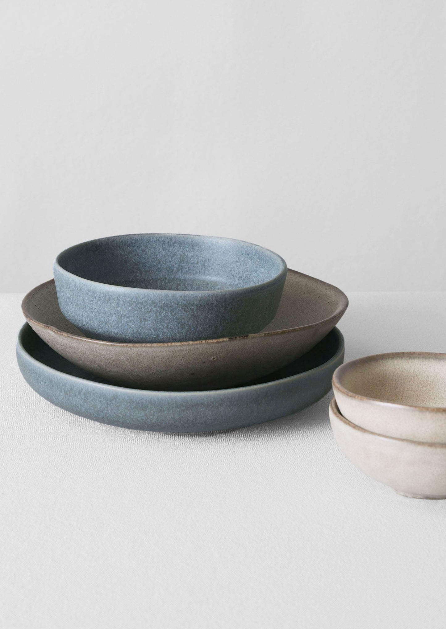 Ciotola in gres Cove | Blu grigio