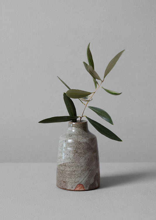Vaso a bottiglia Bert Jones | Grigio screziato