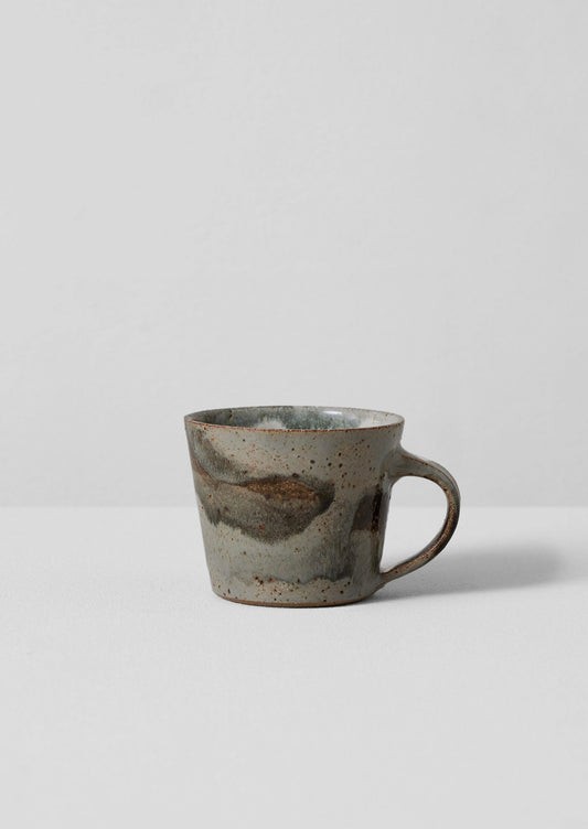 Tazza Storm di SZ Ceramics | Grigio maculato
