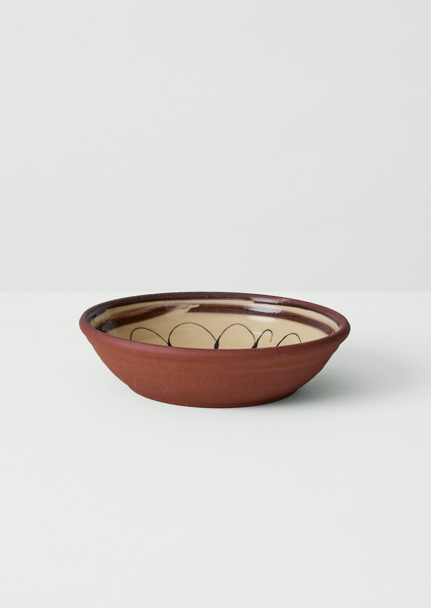 Ciotola da portata Frances Savage | Terracotta/Crema