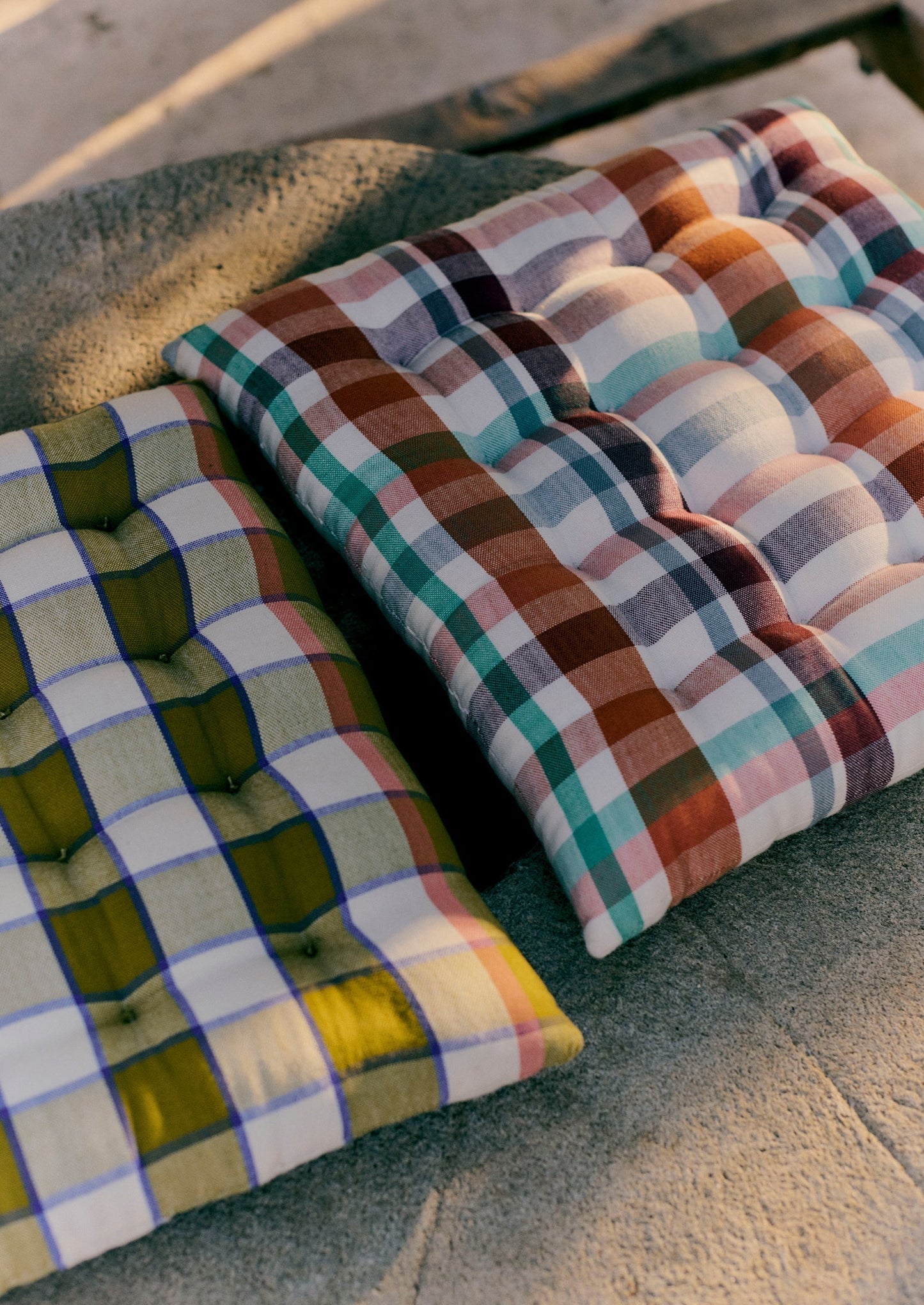 Cuscino per sedia Fiesta Check | Spice Multi