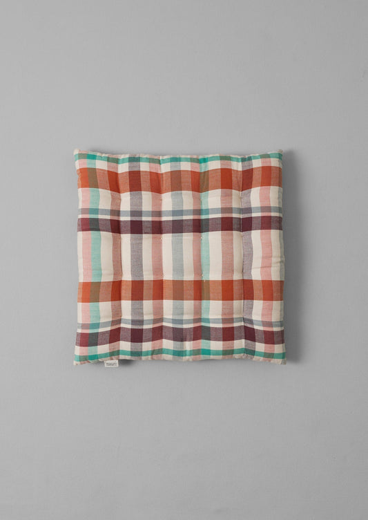Cuscino per sedia Fiesta Check | Spice Multi