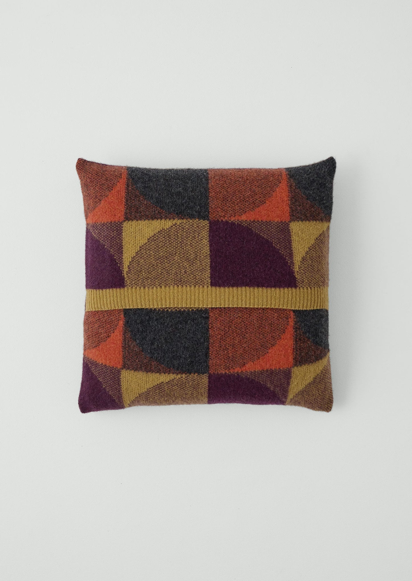 Federa per cuscino in lana Forte | Ember/Soft Olive
