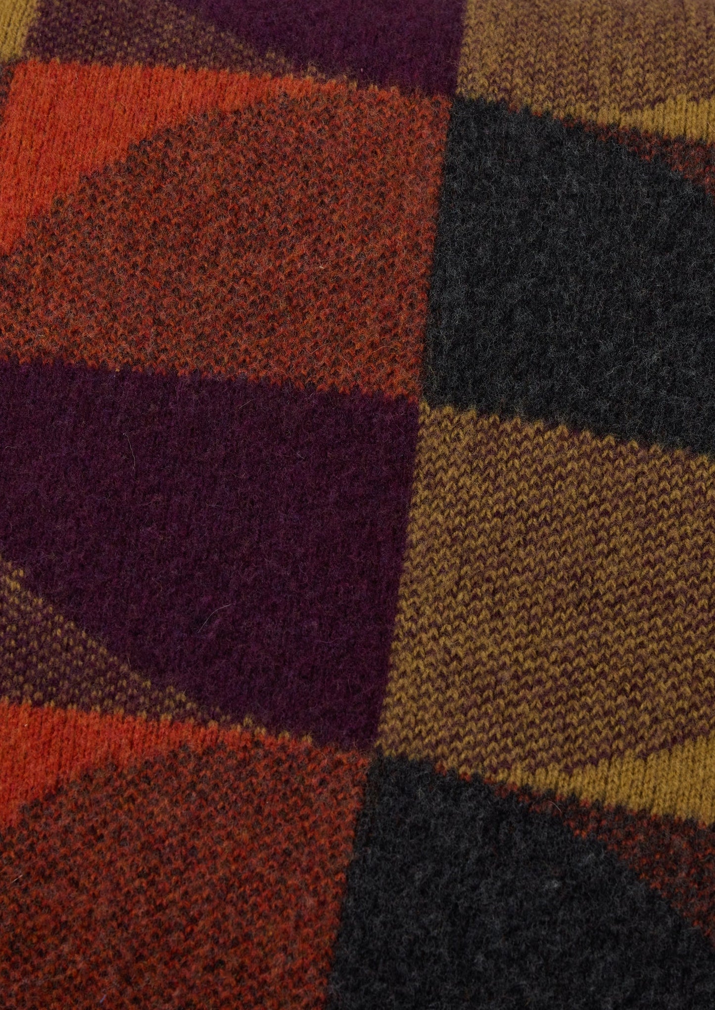 Federa per cuscino in lana Forte | Ember/Soft Olive