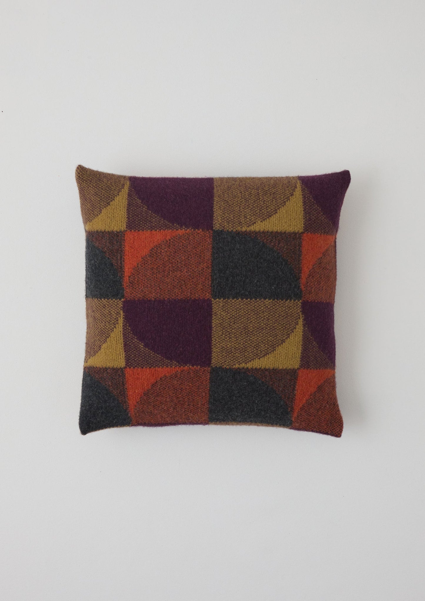 Federa per cuscino in lana Forte | Ember/Soft Olive