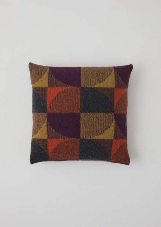 Federa per cuscino in lana Forte | Ember/Soft Olive