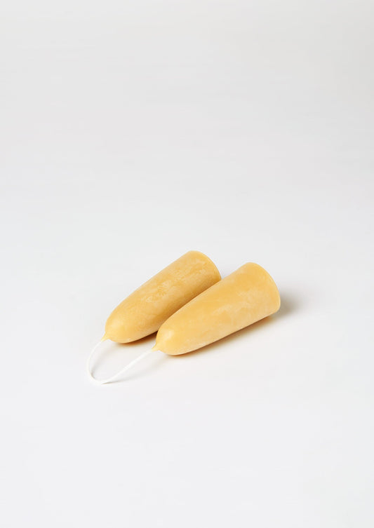 Candele tozze in cera d'api | Naturali