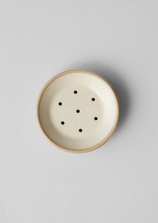 Portasapone smaltato | Stucco/Crema