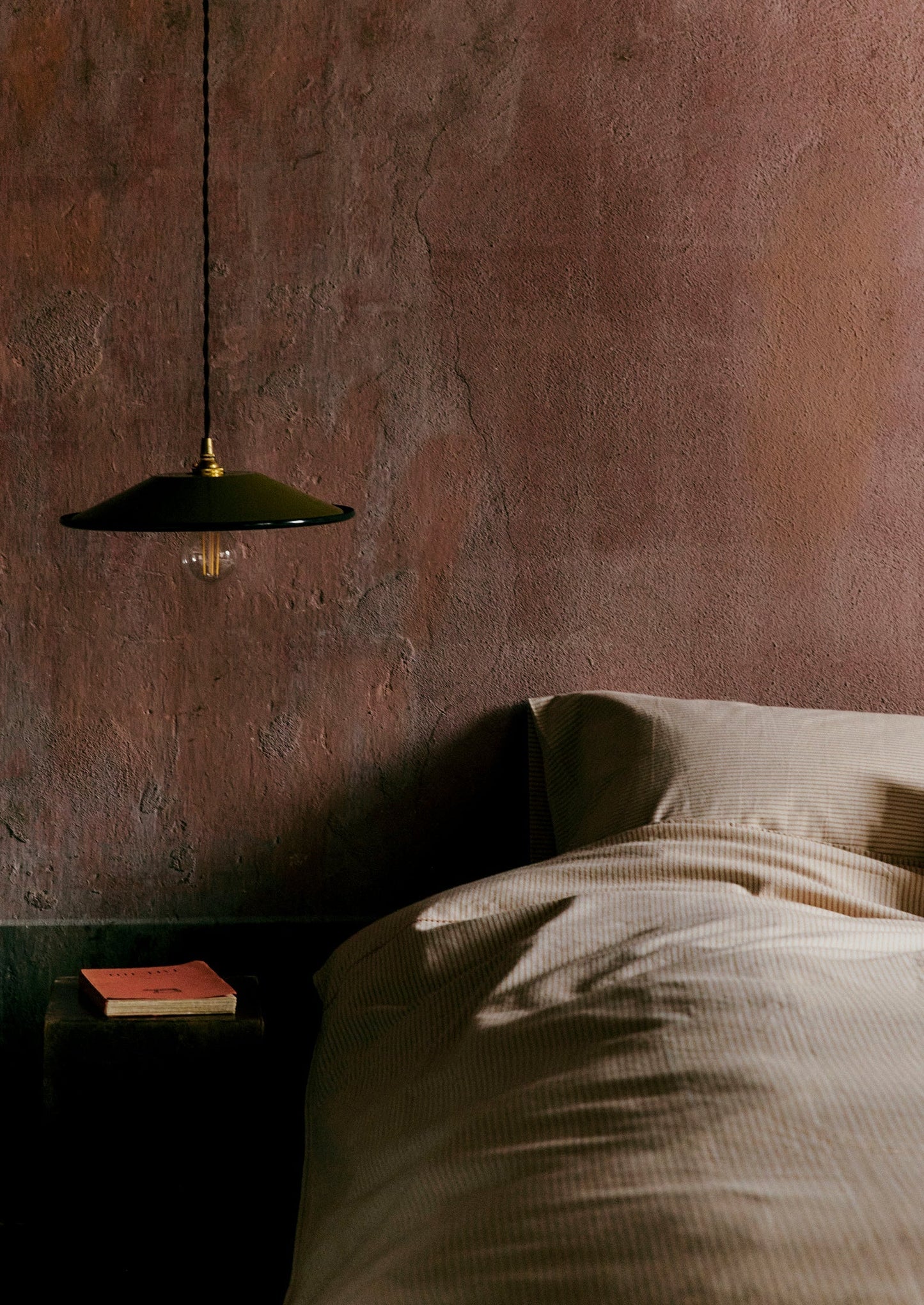 Paralume per lampada a sospensione in smalto | Oliva