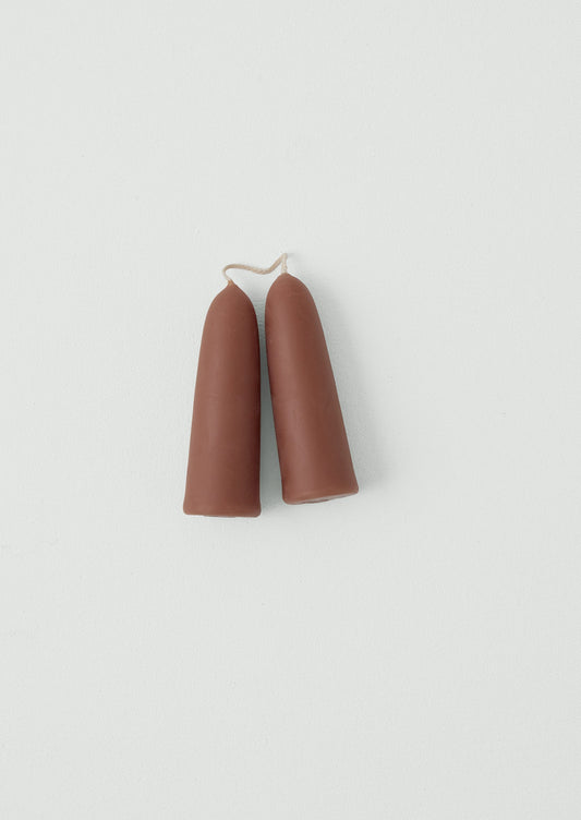 Set di due candele tozze Wax Atelier | Antler