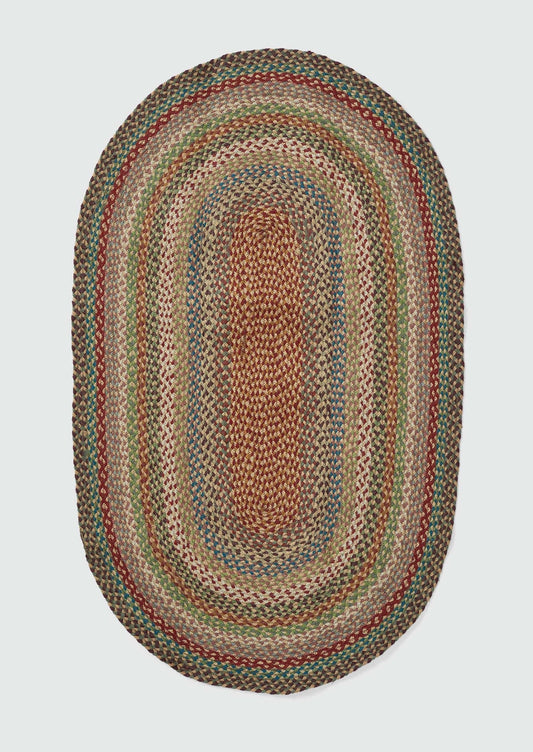 Tappeto in iuta biologica The Braided Rug Company | Multicolore