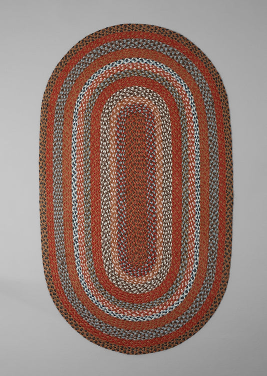Tappeto in juta biologica The Braided Rug Company | Zenzero Multi