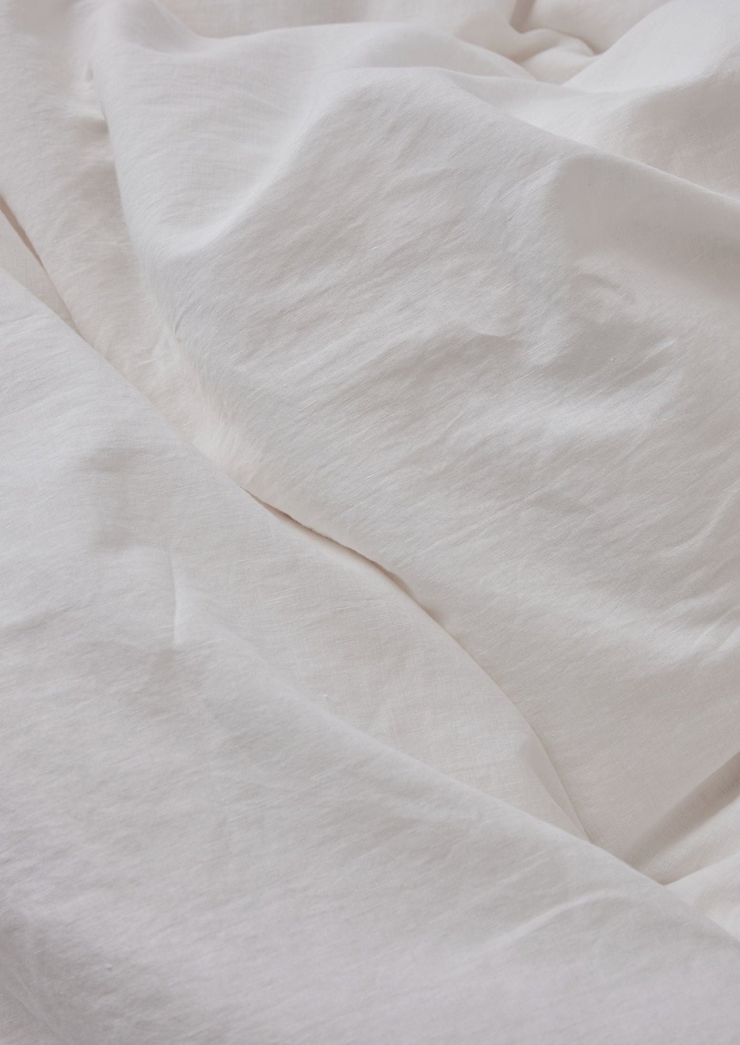 Set di federe in lino e cotone Oxford lavato | Ecru