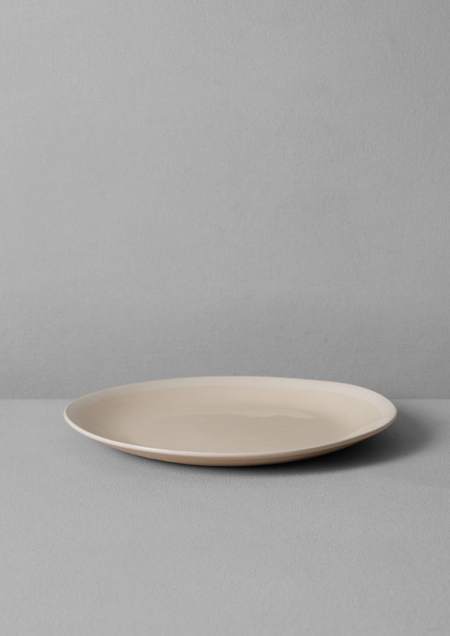 Piatto da portata Wonki Ware White Wash | Naturale/Bianco