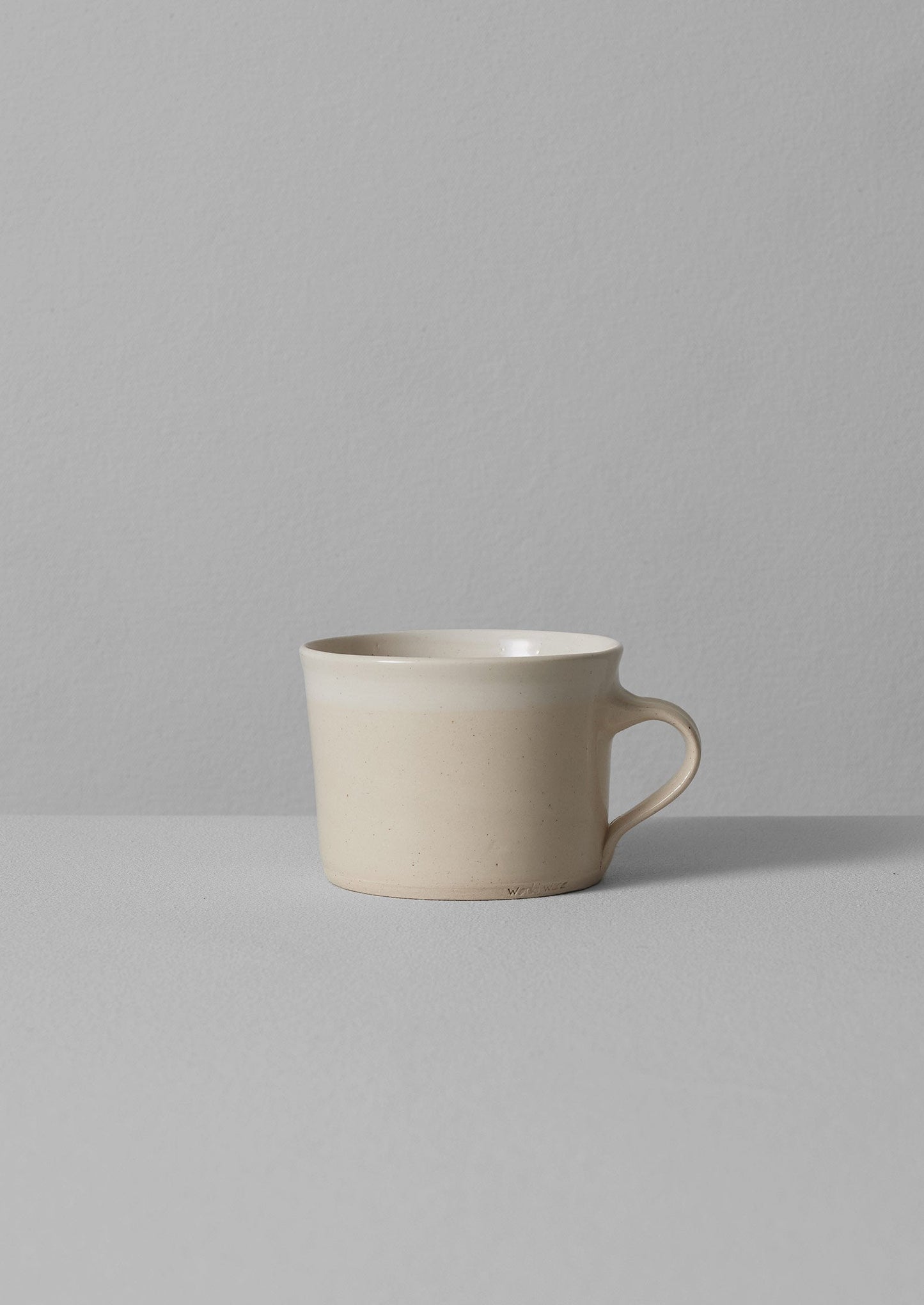 Tazza Wonki Ware White Wash | Naturale/Bianco