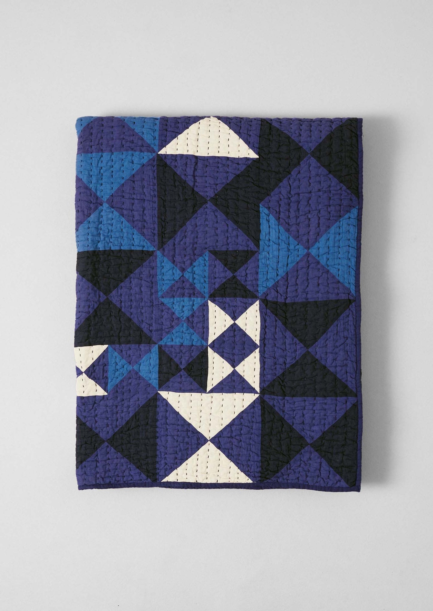 Trapunta patchwork aquilone | Blu multicolore