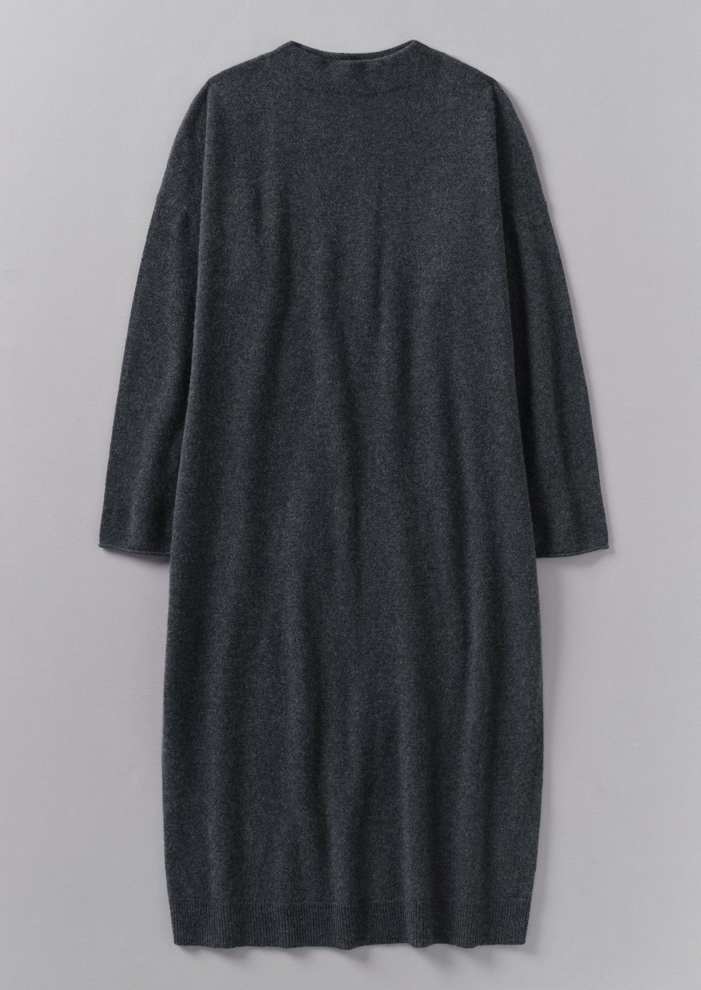 Abito in maglia di lana e cashmere | Melange antracite